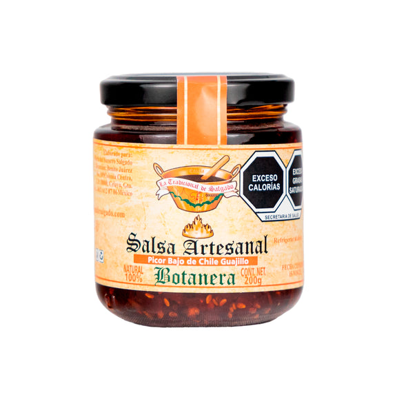 Salsa Botanera Artesanal de Chile Guajillo