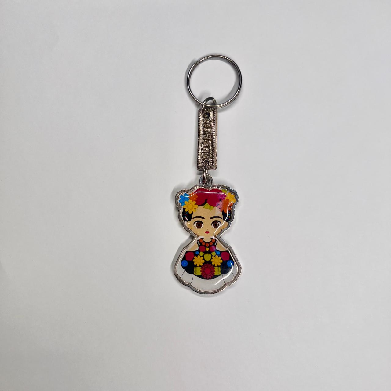 Llavero Frida Kahlo "La Tradicional de Salgado"