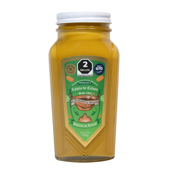 Cajeta Sabor Galleta de Limón 330 g