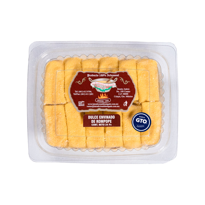 Dulces Envinados de Rompope