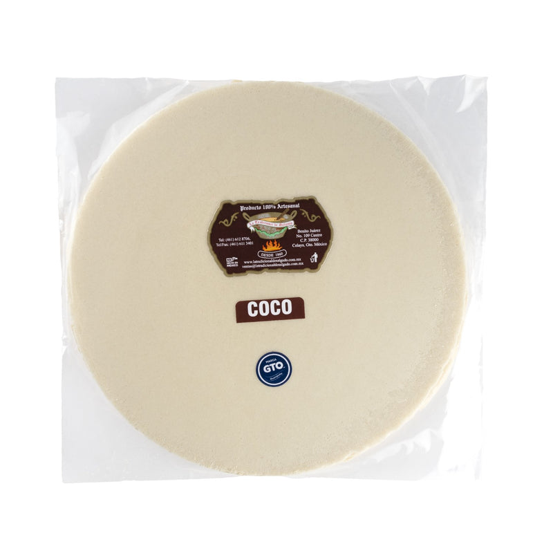 Paquete de Obleas Extragrandes Sabor Coco 